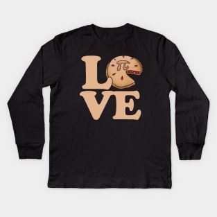 Pi day LOVE Kids Long Sleeve T-Shirt